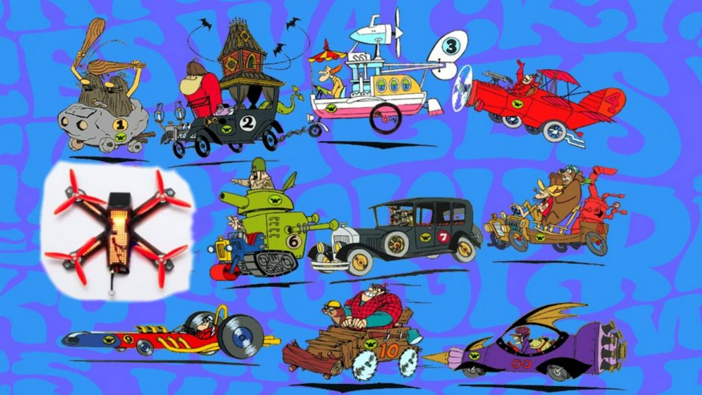 La Corsa Più Pazza Del Mondo Cartone