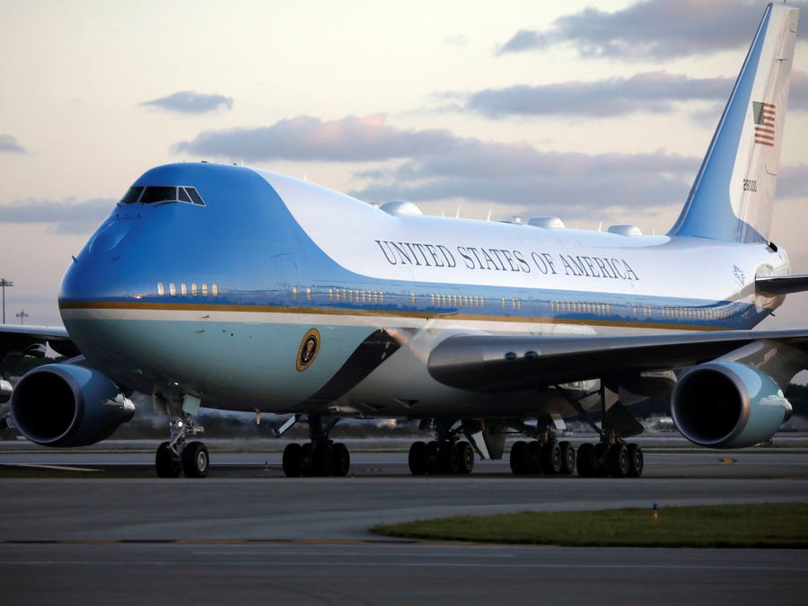 L Air Force Su Cui Vola Il Presidente Degli Usa