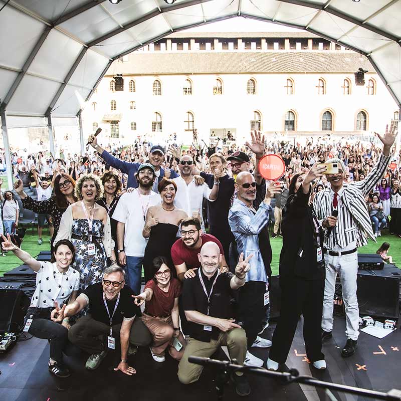 Il palco di Capital Live a Party Like a Deejay