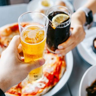 Pizza + bibita e brindisi