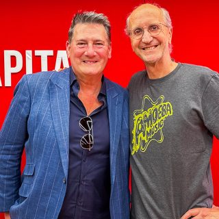 Tony Hadley e Luca De Gennaro insieme a Radio Capital, 29 aprile 2026