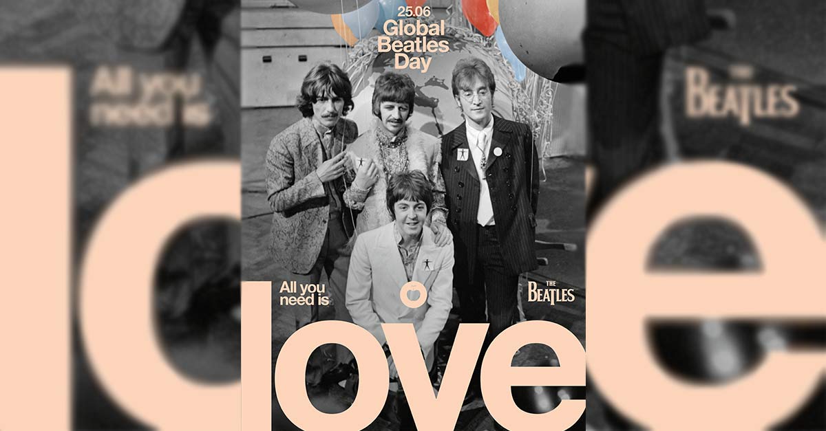 Locandina del Global Beatles Day 2026