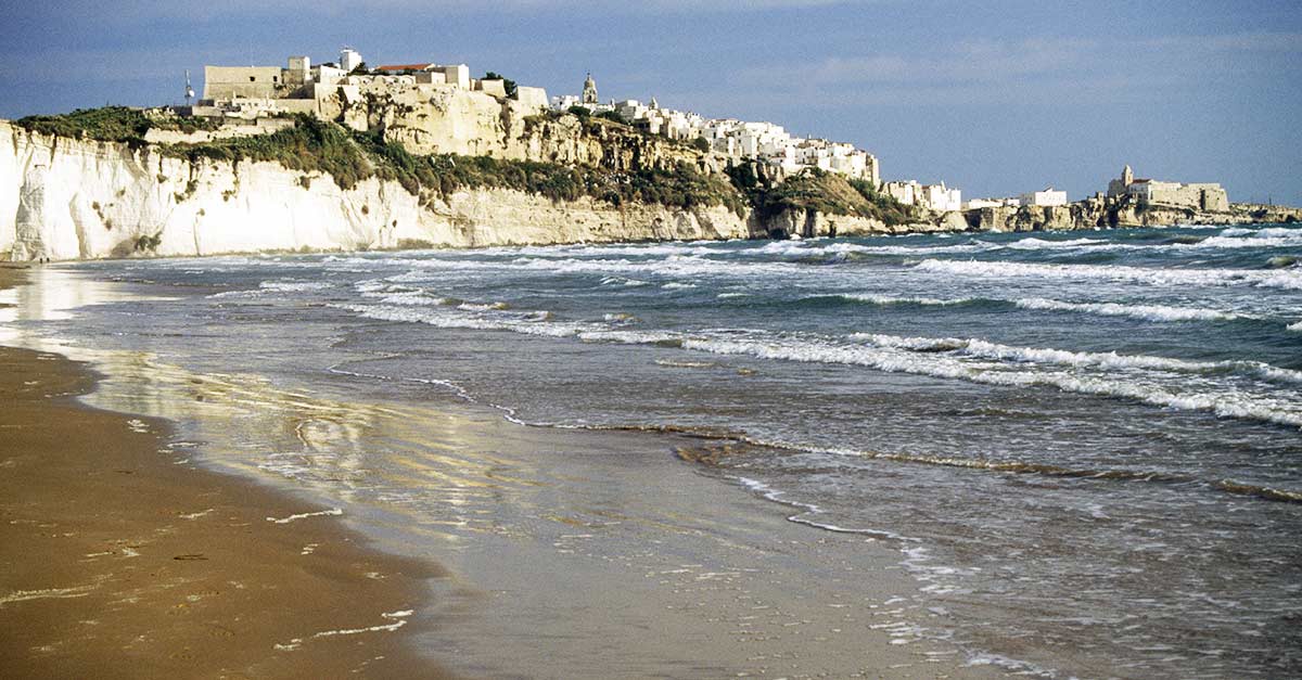Il mare di Vieste, Puglia