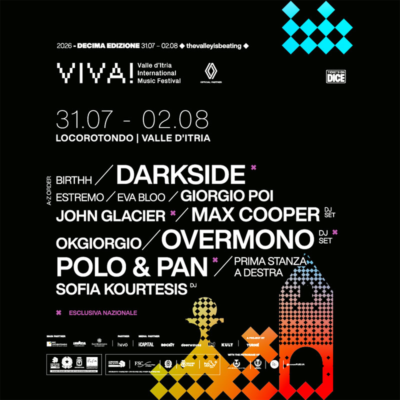 Locandina del VIVA! Festival 2026