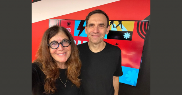 Nicola Lagioia e Lalaura in studio a radio capital