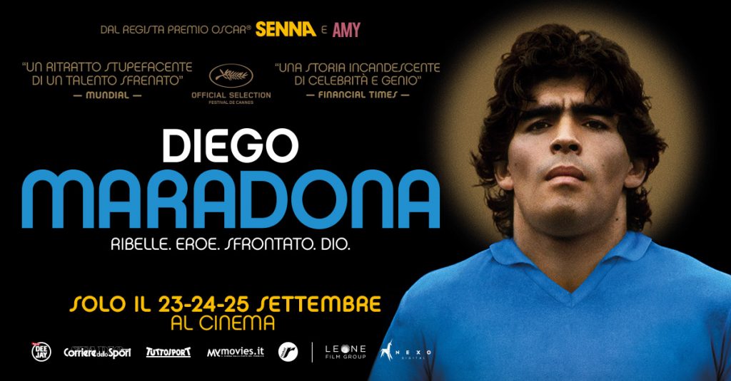 Diego Maradona Il Docu film Di Asif Kapadia Al Cinema Dal 23 Al 25 Diego Maradona Il Docu film Di Asif Kapadia Al Cinema Dal 23 Al 25