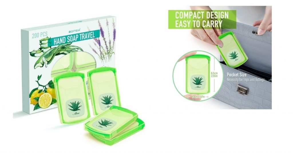 Prodotti Da Viaggio Mini Donna Igiene Mani Campeggio Fogli Di Sapone Portatili - Sapone Da Viaggio In Carta Per Mani E Bucato Prodotti Eco-friendly Mini Size Da Viaggio Skincare
