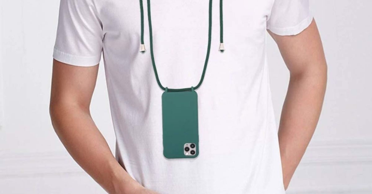 Catena porta cellulare rossa per iPhone & Samsung Note 10