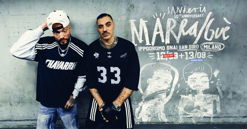 Marracash e Guè in concerto, nuova data a Milano: il 13 settembre all'Ippodromo Snai San Siro