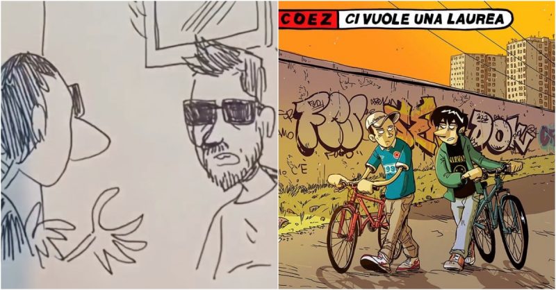 Coez per Zerocalcare: "Ci vuole una laurea" è la canzone nella serie Netflix "Due Spicci"