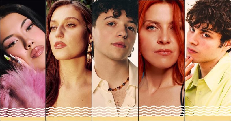 Beach Like a Deejay a Jesolo: sul palco Anna, Gaia, Lorenzo Salvetti, Noemi e Settembre
