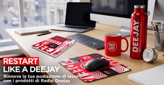 Ricomincia insieme a Radio Deejay: trova l'accessorio giusto