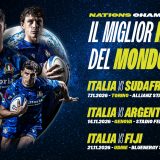 Rugby, la Nazionale italiana torna in campo a novembre: sfide a Sudafrica, Argentina e Fiji