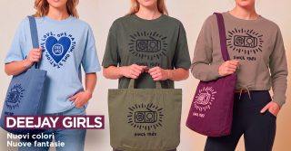 Nuovi design e nuovi colori per la Deejay Girls Collection