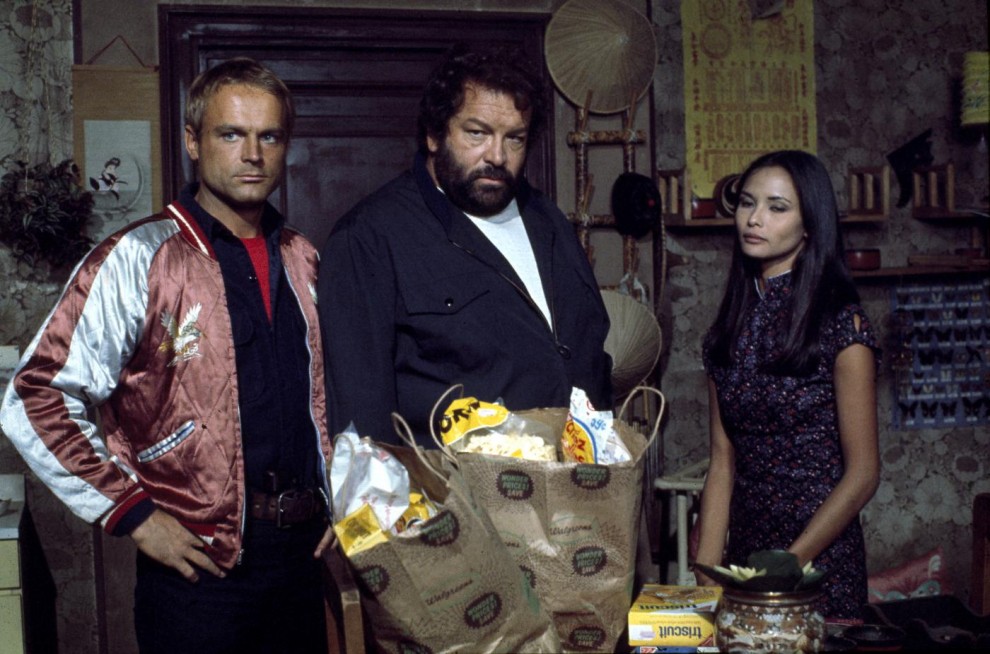 Bud Spencer E Terence Hill Film Due Superpiedi Quasi Piatti