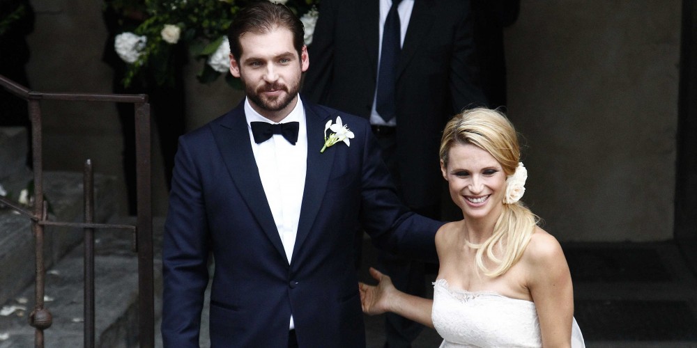 Matrimonio Michelle Hunziker e Tomaso Trussardi, le immagini di una fiaba –  Tvzap
