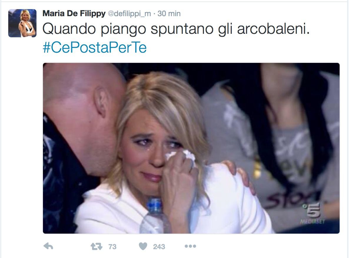 C è Posta Per Te Maria Piange
