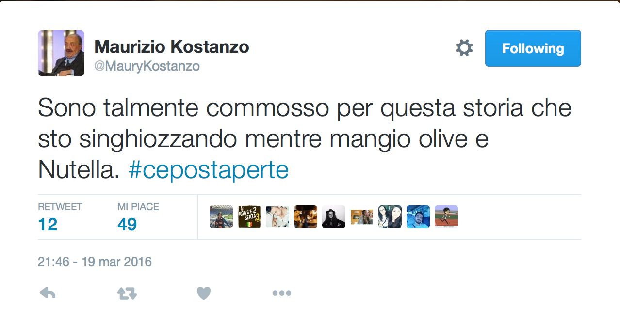 C è Posta Per Te Maria Piange