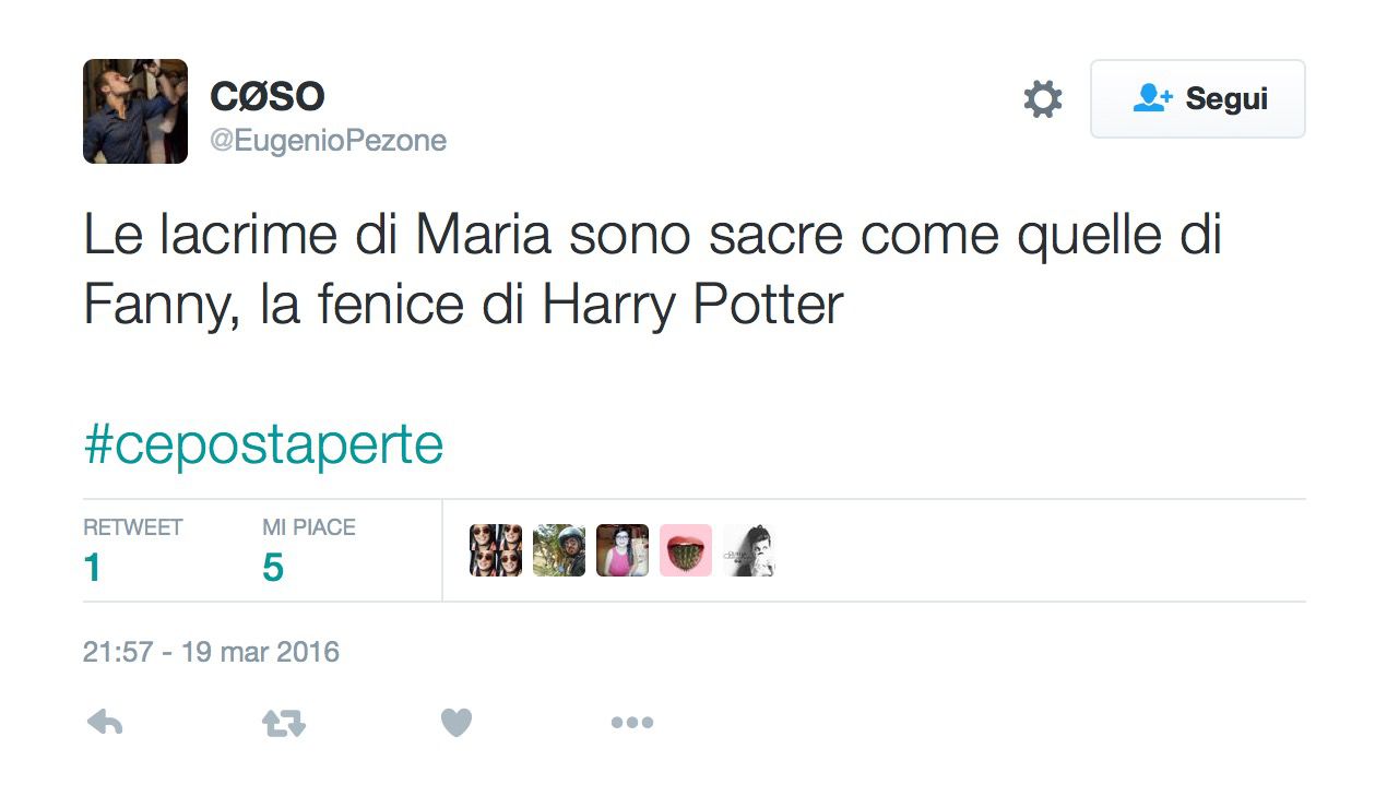 C è Posta Per Te Maria Piange
